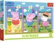 Trefl Puzzle Peppa Siła przyjaźni 3x50 elementów (34877) 1