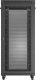 Szafa instalacyjna rack stojąca 19" 37U 800X800 czarna drzwi perforowane LCD Lanberg (Flat Pack) 3