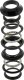 Stery pół-zintegrowane VP-Z104PE 1-1/8" ZS44/ZS44, czarne 2