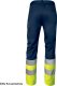 M1PA2HVCL1 - Spodnie z wieloma kieszeniami H.V klasy 1 zapewniają dobrą widoczność w warunkach słabego oświetlenia i w - żółty fluo-granatowy L 4