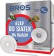 Bros Rzep do moskitier siatek 5,6m Biały samoprzylepny łatwy montaż 1