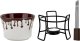 Zestaw do fondue czekoladowego + widelczyki Choco Dark 1
