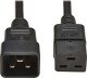 Eaton P036-02M-EU kabel zasilające Czarny 2 m IEC C20 IEC C19 1