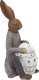 Figurka Królik przy jajku 42 cm chłopiec 1