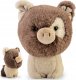Maskotka teddy pets pig brown T-029 00296 1
