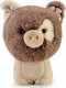Maskotka teddy pets pig brown T-029 00296 2