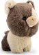 Maskotka teddy pets pig brown T-029 00296 7