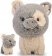 Maskotka teddy pets pig grey T-028 00289 1
