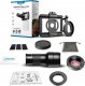 Zestaw Obiektywów APEXEL 2w1 Obiektyw TELE 6x + Makro 150mm do Telefonu / APL-TM6 3