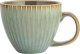 Filiżanka porcelanowa duża 450 ml Altom Sage kubek do kawy herbaty szałwiowa retro 1