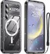 Etui Wodoodporne Alogy HydroArmor IP68 Case z przezroczystym tyłem Pancerna obudowa 360 do MagSafe do Samsung Galaxy S24+ Plus 1