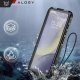 Etui Wodoodporne Alogy HydroArmor IP68 Case z przezroczystym tyłem Pancerna obudowa 360 do MagSafe do Samsung Galaxy S24+ Plus 2