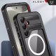 Etui Wodoodporne Alogy HydroArmor IP68 Case z przezroczystym tyłem Pancerna obudowa 360 do MagSafe do Samsung Galaxy S24+ Plus 4