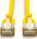 Digitus CAT 6A klasa Ea, F/FTP, skrętka dwużyłowa, Cu, LSZH, AWG 32/7, długość: 0,5 m, żółty 1