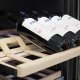 Chłodziarka do wina Caso Caso | Wine Cooler | WineComfort 1260 Smart | Energy efficiency class G | Free standing | Bottles capacity 126 | Nerūdijantis plienas/Juodas 3