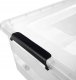 KADAX Pojemnik Z Pokrywą Do Przechowywania 55L Organizer Plastikowy Na Zabawki 5