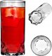 Szklanka Do Napojów Zimnych Drinków Wody Whisky 370ml Na Prezent Wysoka 1