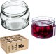 KADAX 50x Słoik Słoiki 250ml Szklany Na Przetwory Dżem miód Do Świec 13