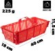 KADAX Łubianka Składana Koszyk Kobiałka Na Owoce Truskawki Plastikowa 2 kg 1