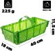 KADAX Łubianka Składana Koszyk Kobiałka Na Owoce Truskawki Plastikowa 2 kg 1