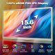KEFEYA Monitor do laptopa 15,6"wszystkie modele przenośny ekran 80NTSC 1080 3