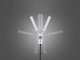 Podwójna Giętka Lampa Led Kosmetyczna Fotograficzna Video 40w + Pilot / M46 / Biały 9