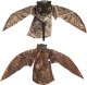 Odstraszacz Ptaków Szpaków Kosów Gołębi Dzięciołów Mew Sowa z Ruchomymi Skrzydłami "Owl Guard" 4