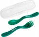 Sztućce w etui zielone 1