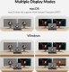 iDock C10 KVM Switch 2x host USB-C z USB 3.0, 4K Dual Monitor, 60W PD odświeżanie do 165hz 4
