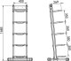STR42 STOJAK NA WORKI TRENINGOWE POWER BAGS COMMERCIAL HMS 3