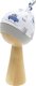 Czapka bawełniana niemowlęca dla chłopca Nicol Muki 56 (51 - 56 cm) 1