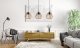 BELIS Lampa sufitowa BERGO żyrandol czarny drewno 3 x E27 0004 1