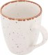 Kubki porcelanowe 380 ml Altom Ivory nakrapiane zestaw 6 sztuk 6