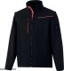 SOCCIA - BLUZA SOFTSHELL 96% POLIESTER 4% ELASTAN - ODPINANE RĘKAWY - szaro-czarny 2XL 1