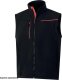 SOCCIA - BLUZA SOFTSHELL 96% POLIESTER 4% ELASTAN - ODPINANE RĘKAWY - szaro-czarny 2XL 1