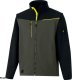 SOCCIA - BLUZA SOFTSHELL 96% POLIESTER 4% ELASTAN - ODPINANE RĘKAWY - szaro-czarny 2XL 5