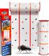 Lep w Rolce Pułapka Lepowa na Muchy Komary Meszki Muszki Osy do Stajni Obory Domu  9,5m "Sticky Fly Roll" 1