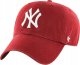 47 Brand New York Yankees MLB Clean Up Cap B-RGW17GWS-RZ Czerwone One size 2