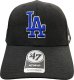 47 Brand MVP Los Angeles Dodgers Cap B-MVP12WBV-BKR Czarne One size 2