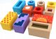 Klocki Drewniane Dźwiękowe Sensoryczne Montessori 7