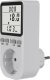 Miernik energii GreenBlue, watomierz, typ F, 220-240V AC, 50Hz, max. obciążenie 16A, IP20, wbudowana bateria, GB364 F 4