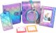 Zestaw 5w1 Futerał Album Ramka Brelok Naklejki Do Fujifilm Instax Mini 12 / Wielokolorowy Holograficzny 8