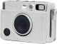 Pokrowiec LoveInstant Srebrne Etui Pokrowiec Futerał + Szkło 9h + 10x Naklejki Do Fujifilm Instax Mini Evo 8