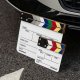 Mały Profesjonalny Klaps Filmowy Studyjny Do Filmu 15x15cm Biały Kolor Na Pisaki Mazaki / Ocjb01 8