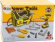 LeanToys Zestaw Majsterkowicza Narzędzia Wiertarka Na Baterie Torba 3