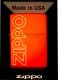 Zestaw ZIPPO Zapalniczka RED METALIC LASERED LOGO Prezentowy No3 1