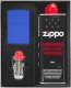 Zestaw ZIPPO Zapalniczka BLUE MATTE Prezentowy No1 1