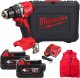 MILWAUKEE.UD.M18BLPDRCMC-402C SCREWDRIVER + LAMP AND SLEEVELESS 1