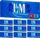 Gilzy papierosowe L&M BLUE 100sztX10 1