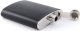Piersiówka ZIPPO STEEL BLACK LEATHER 180ml 2